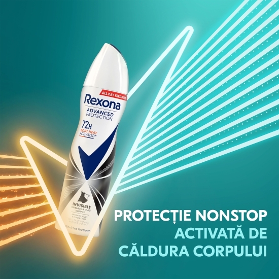 Deodorant spray antiperspirant Advanced Protection Invisible On Black&White Clothes 150ml