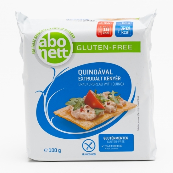 Pâine crocantă fără gluten cu quinoa 100g