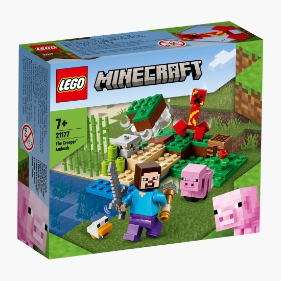 Ambuscada Creeper, 21177 Minecraft, +7 ani