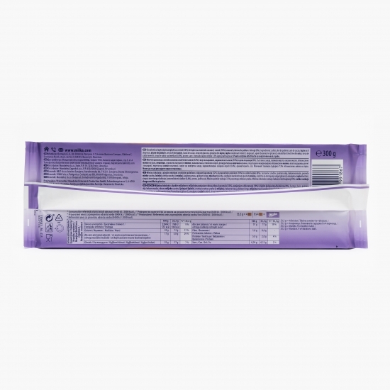Ciocolată cu alune întregi și caramel 300g