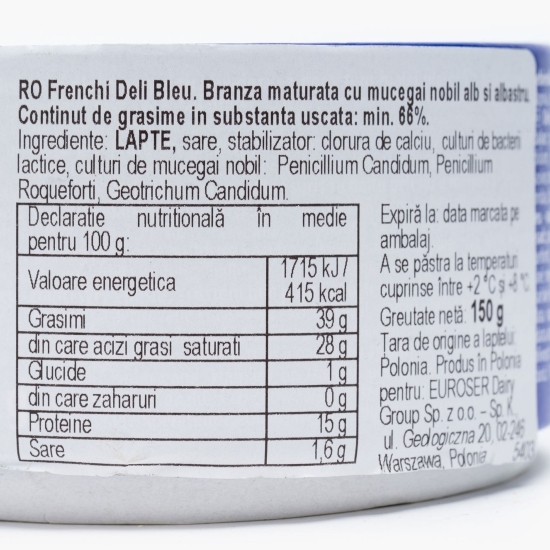 Brânză cu mucegai alb și albastru 150g