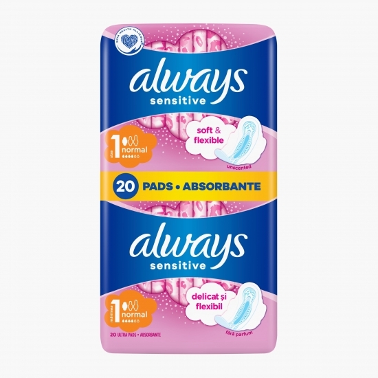 Absorbante Sensitive normal 20 buc