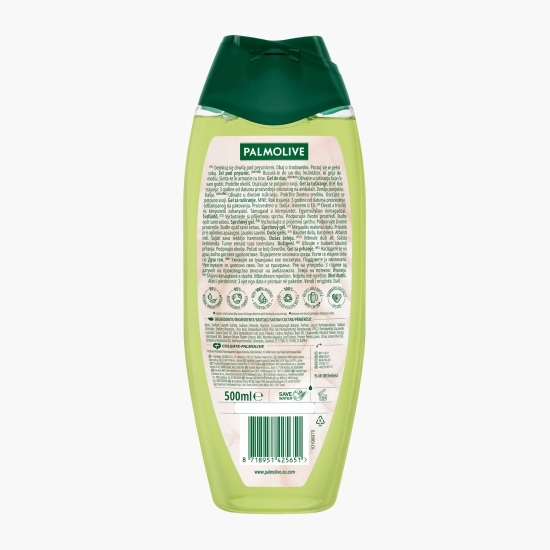Gel de duș Wellness Balance cu extract din seminte de cânepă și uleiuri esențiale 0.5l