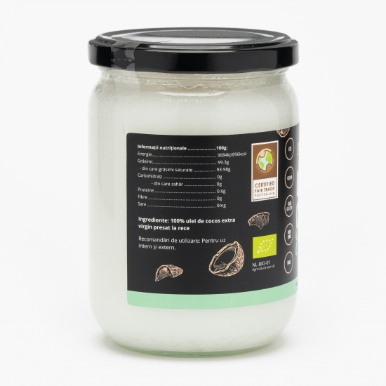 Ulei de cocos ecologic 0.5l