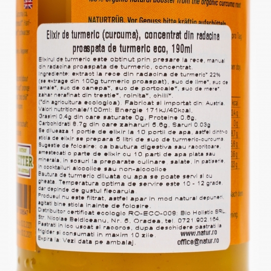 Elixir de turmeric eco 190ml