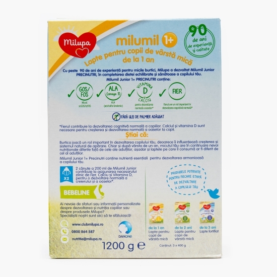Formulă de lapte Junior, +1 an, 1200g