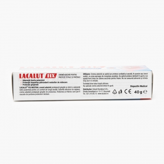 Cremă adezivă pentru proteze Fix Neutral 40g