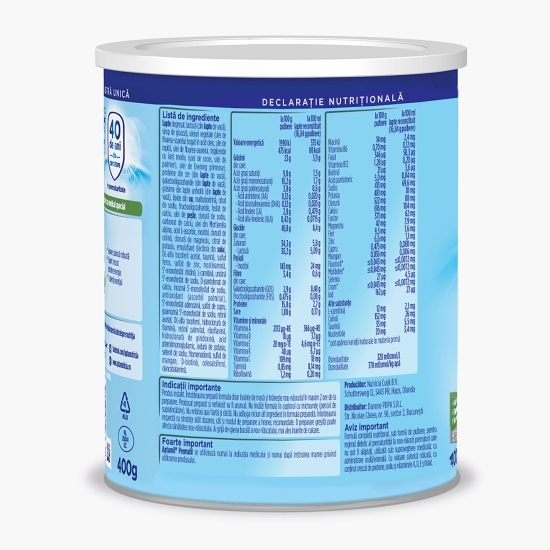 Lapte praf Prematil pentru prematuri, Nutricia, 400g