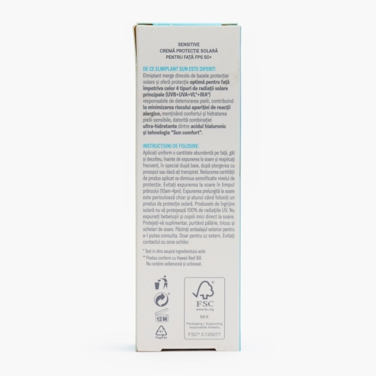 Cremă Protecție Solară pentru față SPF50+, 50ml