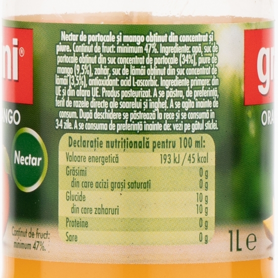 Nectar de portocale și mango 1l
