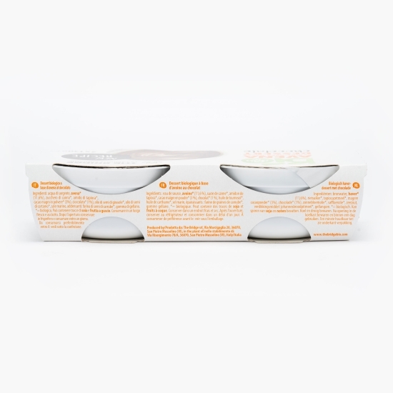 Desert ecologic din ovăz cu ciocolată 2x130g