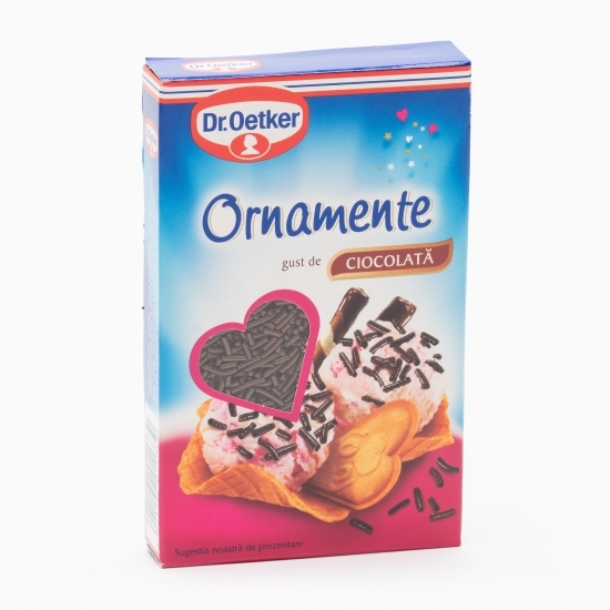 Ornamente cu gust de ciocolată 80g