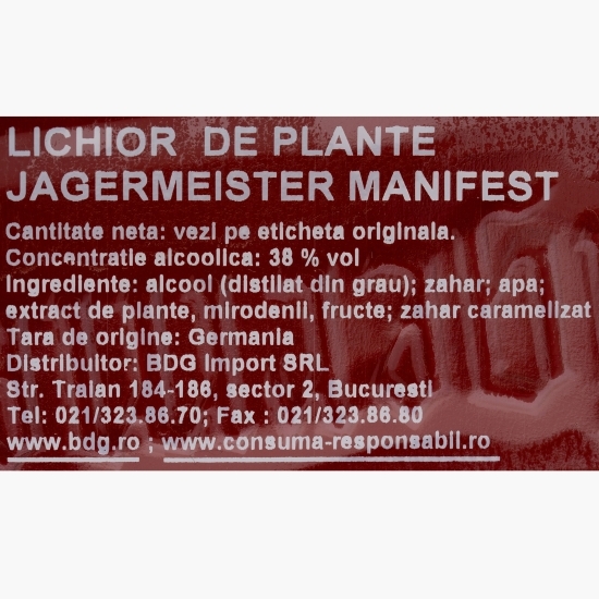 Lichior Manifest 38%, 0.7l
