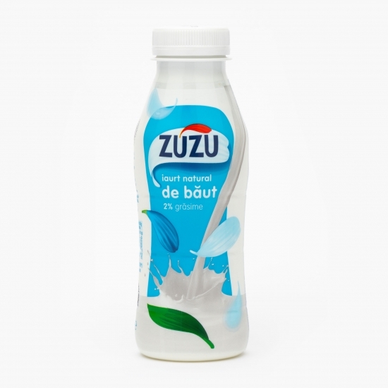 Iaurt natural de băut 2% grăsime 320g