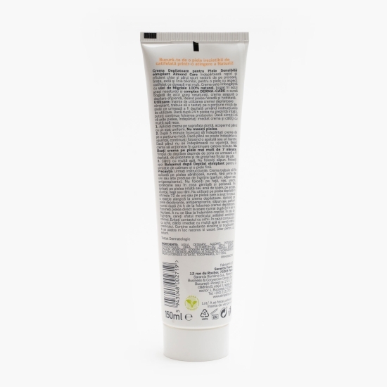 Cremă depilatoare pentru piele sensibilă Almond Care 150ml