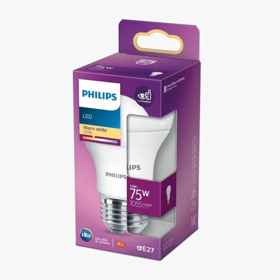 Bec LED Warm White 75W A60 E27