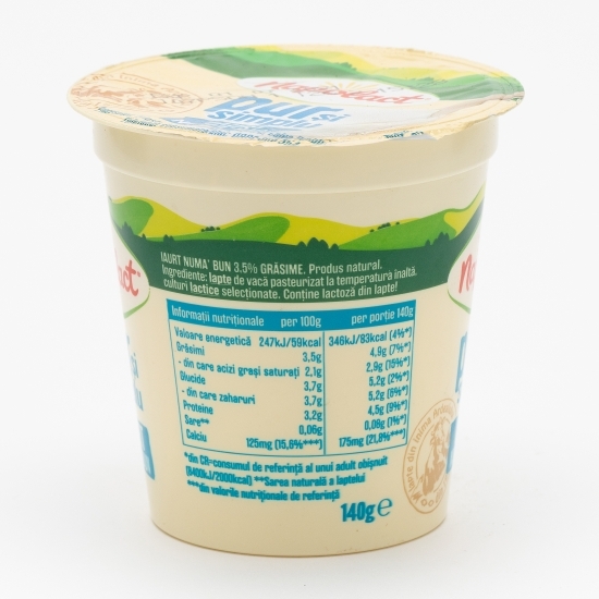 Iaurt Numa' bun 3,5% grăsime 140g