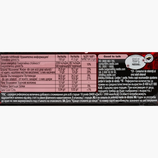 Ciocolată neagră cu napolitană 41.5g
