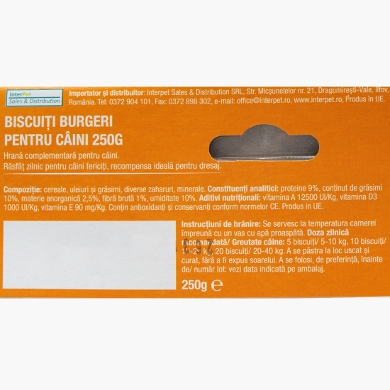 Biscuiți pentru câini Red Burger 250g