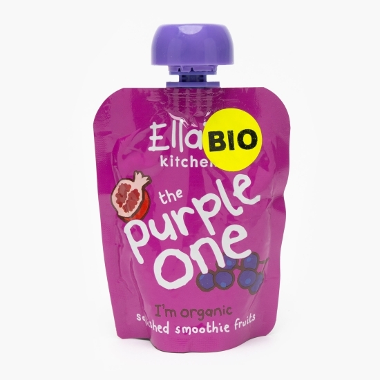 Piure ecologic de rodie și coacăze, +6 luni, 90g