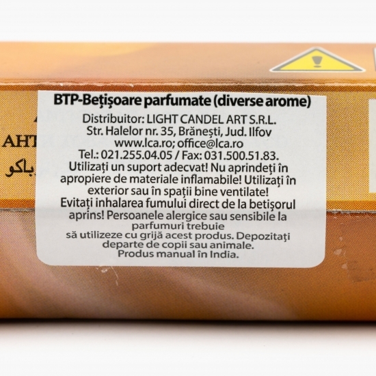 Bețișoare parfumate hexagonale antitabac