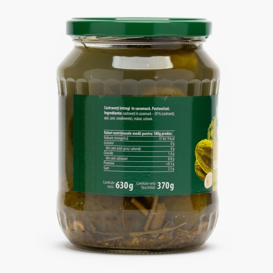 Castraveți în saramură 630g