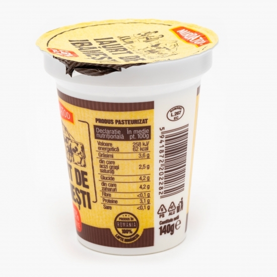 Iaurt de Ibănești, 3.6% grăsime, 140g