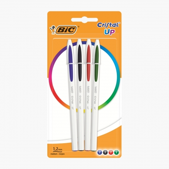 Set 4 pixuri Cristal Up asortate
