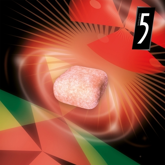 Gumă de mestecat fără zahăr cu îndulcitori și aromă de pepene roșu 16.5g