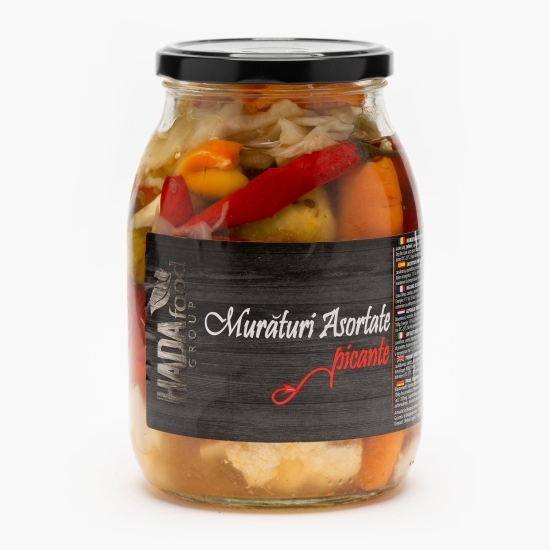 Murături asortate picante 980g