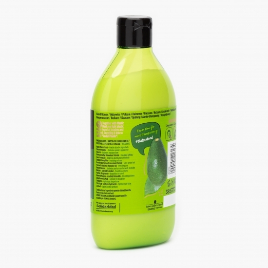 Balsam bio cu ulei de avocado pentru păr deteriorat 385ml