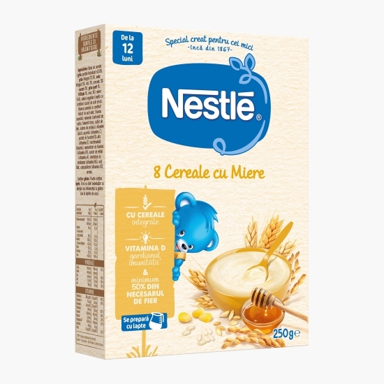Mix 8 cereale cu miere 12-36 luni, 250g