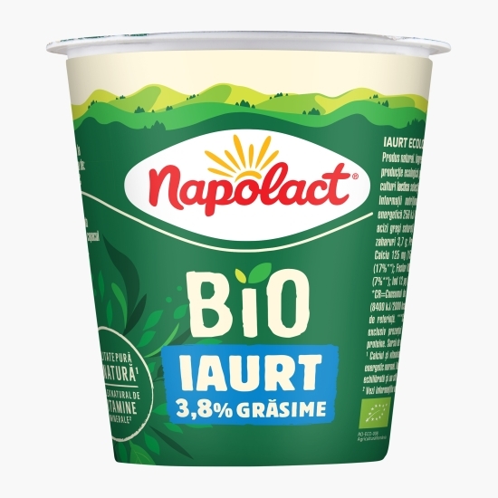 Iaurt natural eco 3.8% grăsime 140g