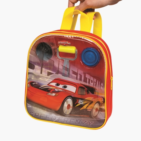 Set plastilină în gentuță PVC Cars 3+ ani