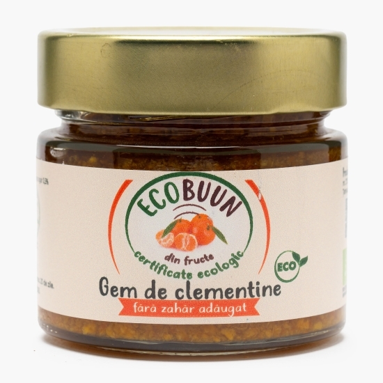 Gem de clemetine, fără zahăr adăugat, eco 225g