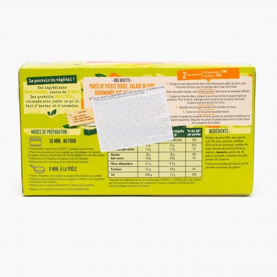 Pave vegetal cu cartofi dulci & quinoa 270g