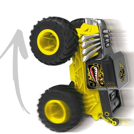Mașinuță HW Bone Shaker, galben