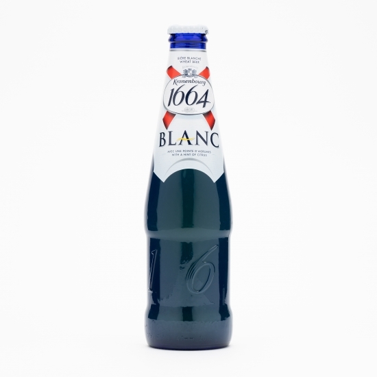 Bere albă nefiltrată 1664 Blanc sticlă 0.33l