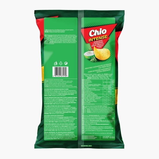 Chipsuri Intense cu smântână&pătrunjel 120g