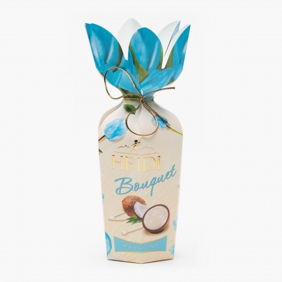 Praline din ciocolată lapte cu cocos 120g