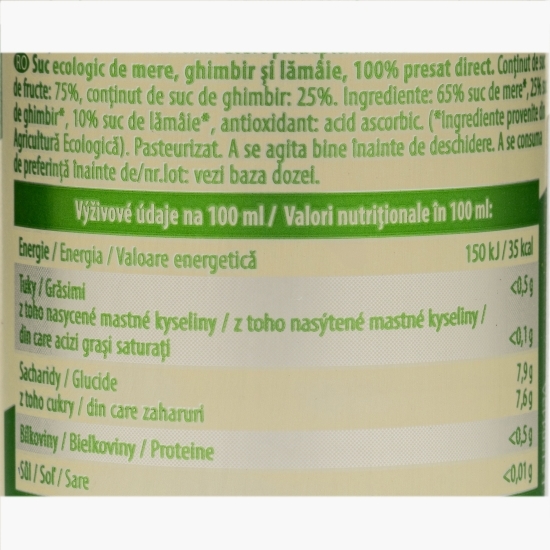 Shot ghimbir eco 150ml