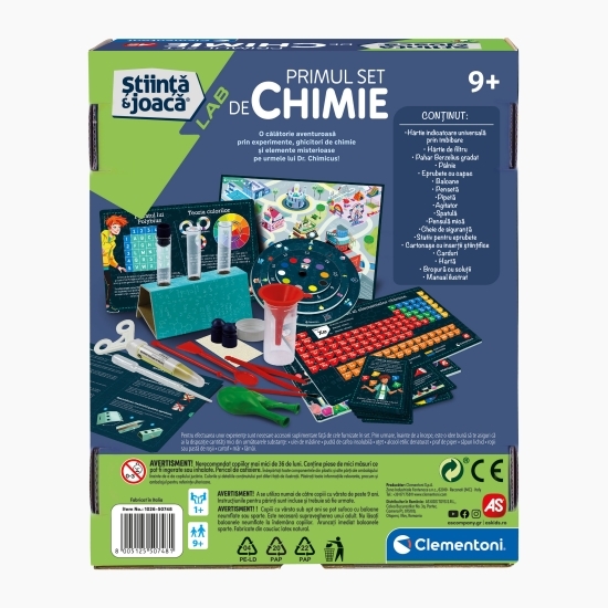 Primul set de chimie, +9 ani