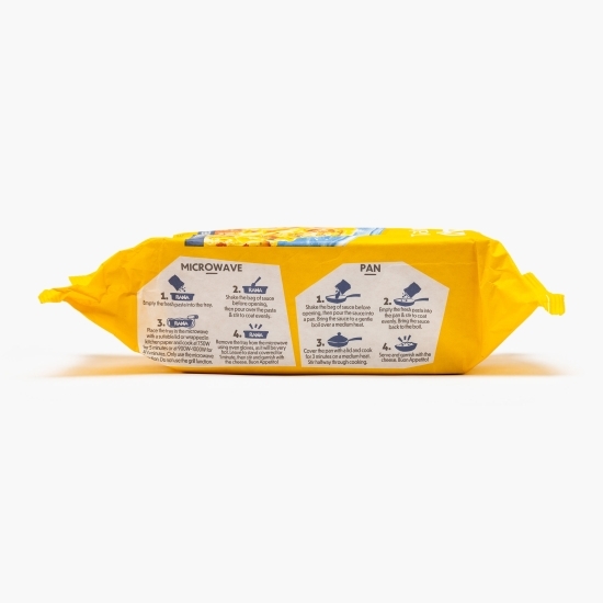 Paste tagliatelle cu sos carbonara și parmezan 408g