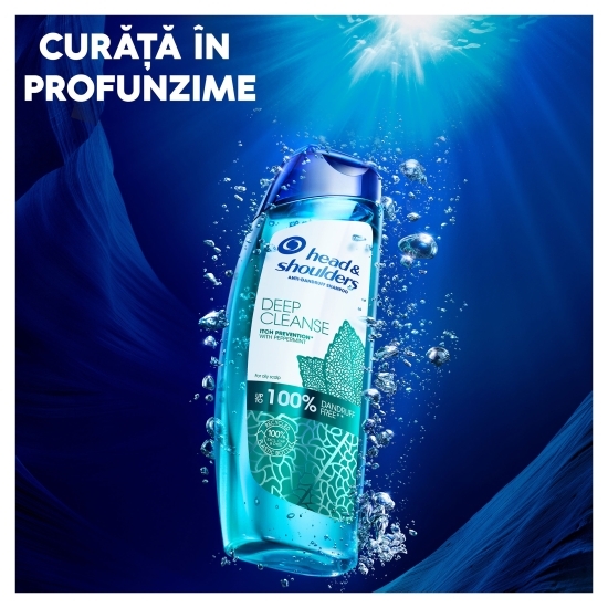 Șampon antimătreață Deep Cleanse Scalp Detox cu mentă 300ml