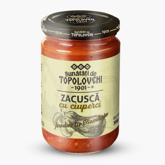 Zacuscă cu ciuperci 300g
