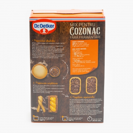Mix pentru cozonac fără frământări 677g
