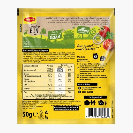 Bază pentru paste bolognese Ideea Zilei 50g