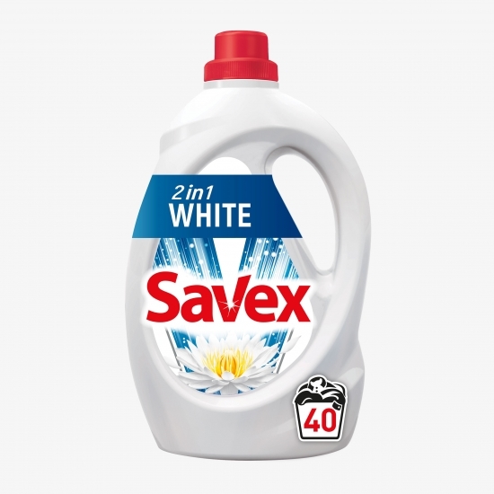 Detergent de rufe lichid 2în1 White 40 spălări 2.2l