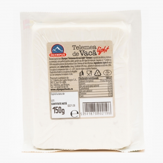 Telemea de vacă light 150g