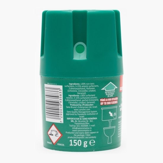 Odorizant bazin WC Green 150g